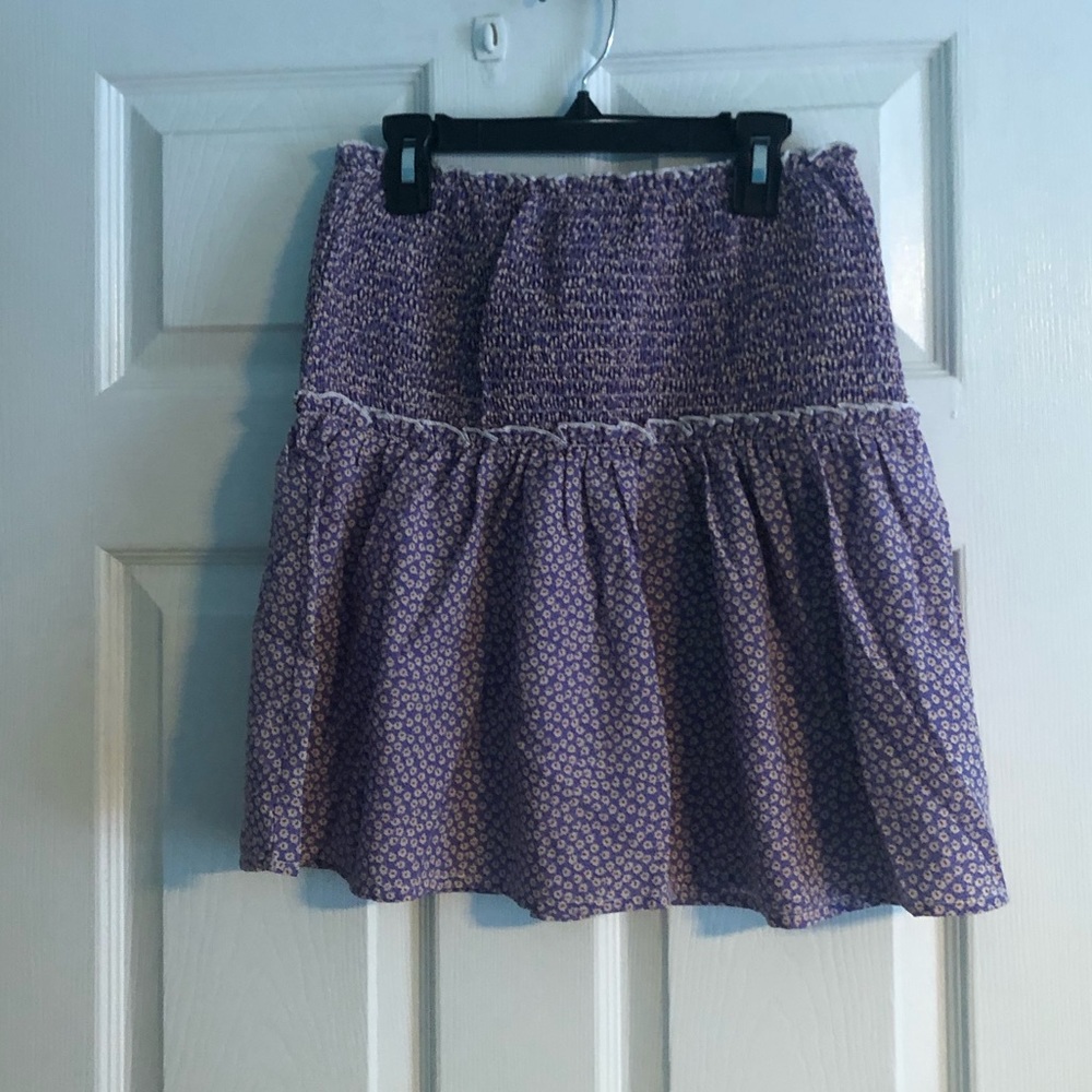 Shein Shirred Waist Skirt